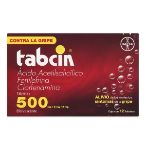 Tabcin Caja 12 Tabletas Efervescentes