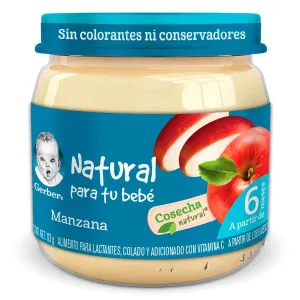 Gerber Manzana Etapa 2 Frasco 113G