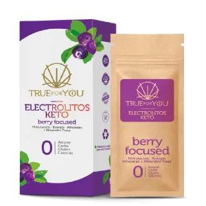Berry Focused (Electrolitos -Caja con 7 porciones - True For You)